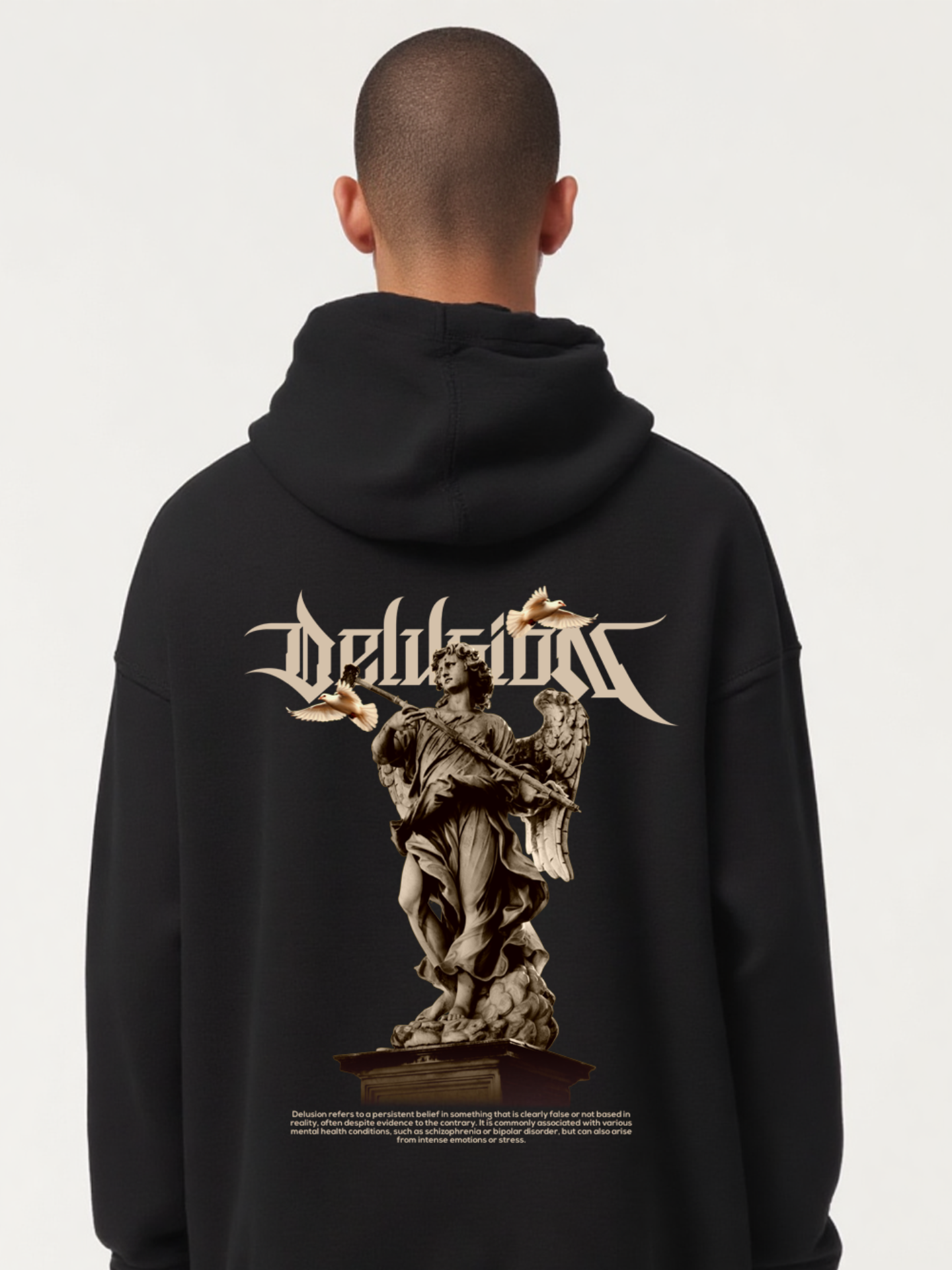 Celestial Delusion Hoodie Classic Black