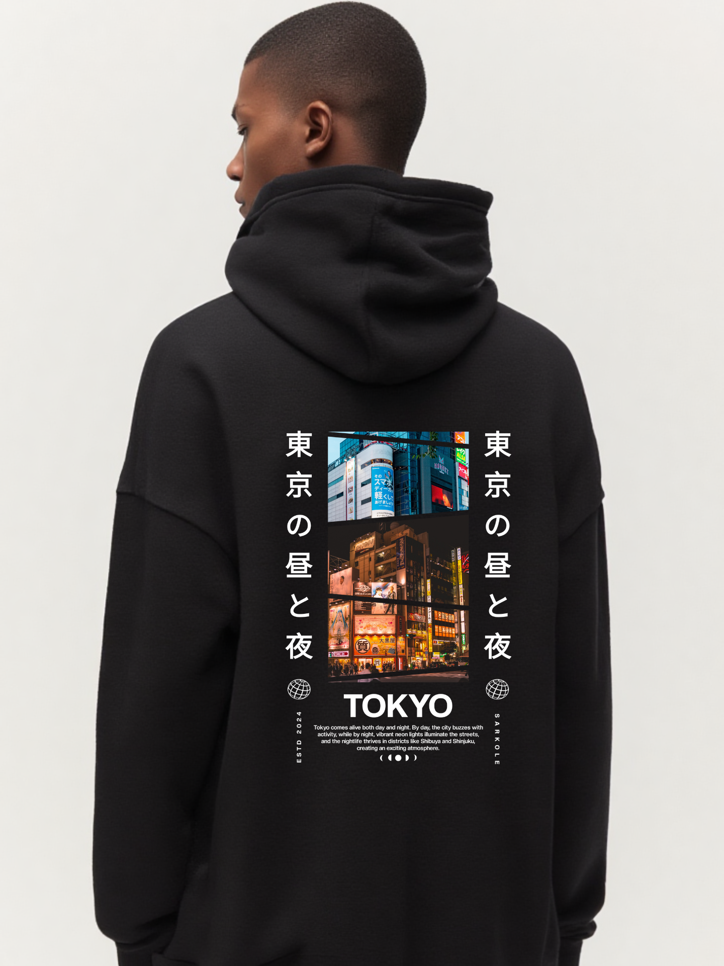 Tokyo Hoodie Classic Black