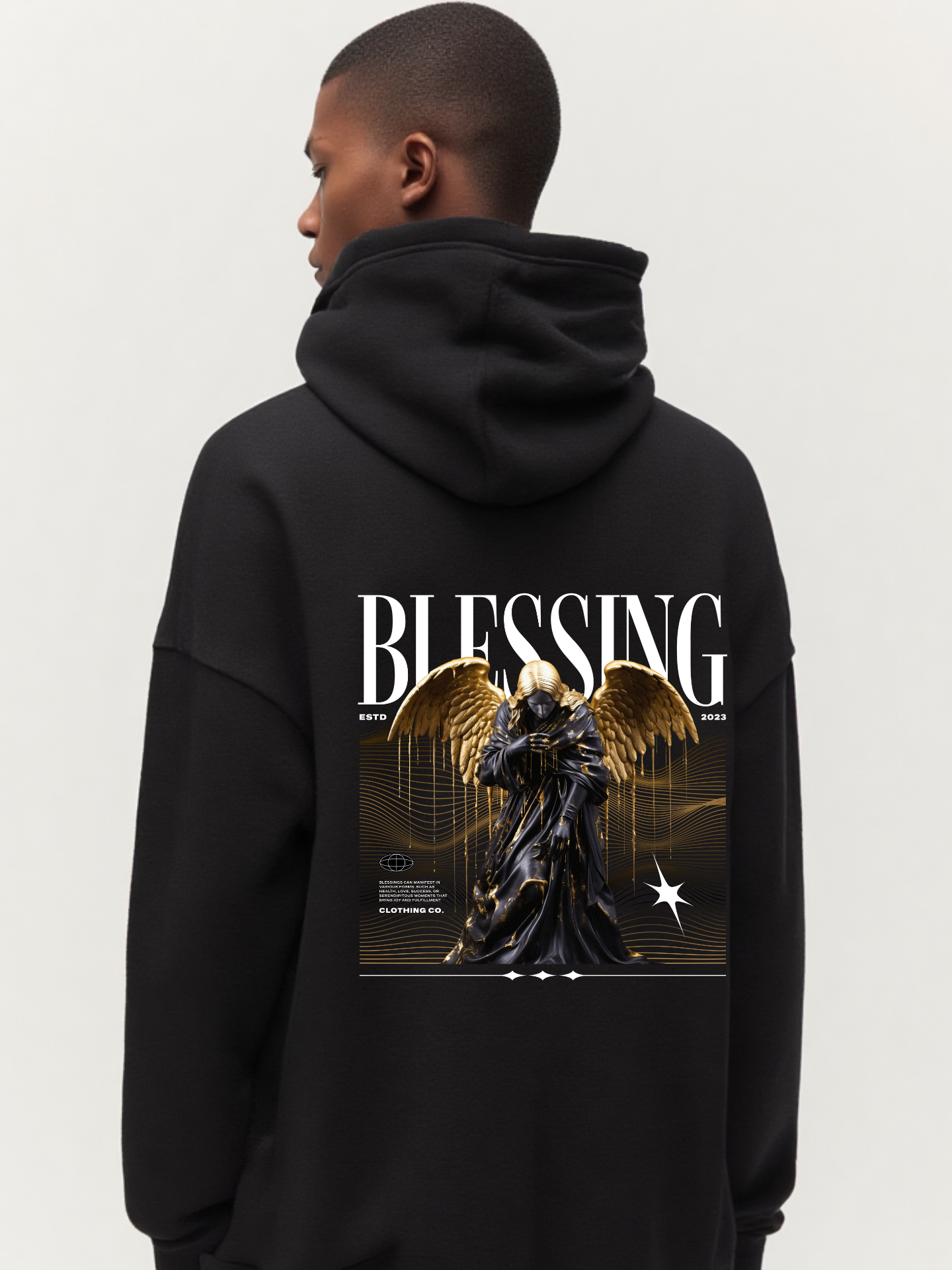 Blessing Hoodie Classic Black