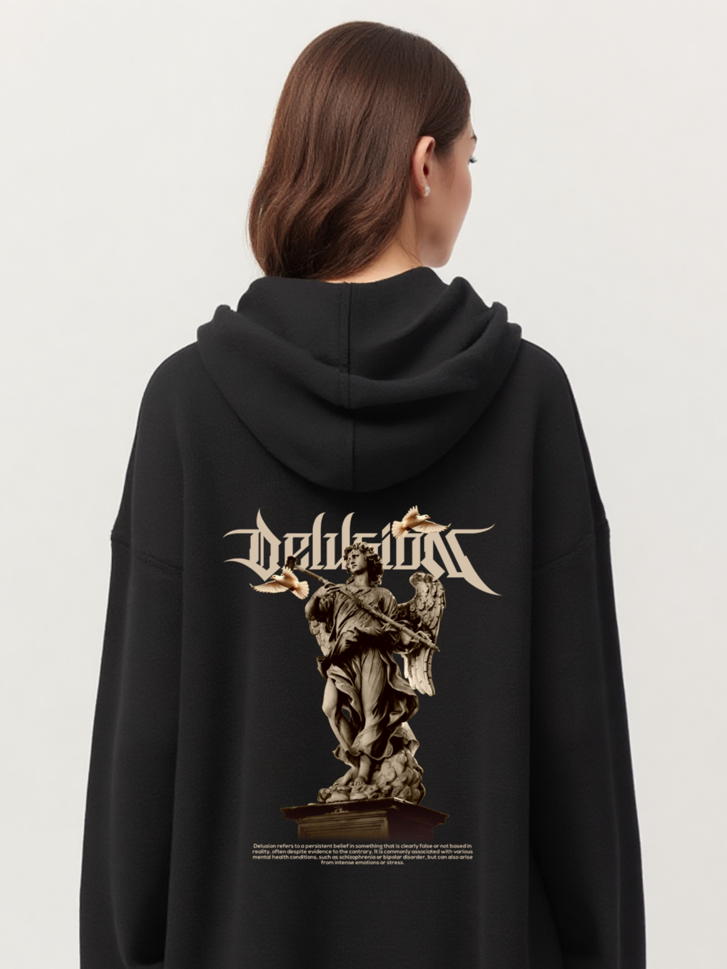 Celestial Delusion Hoodie Classic Black