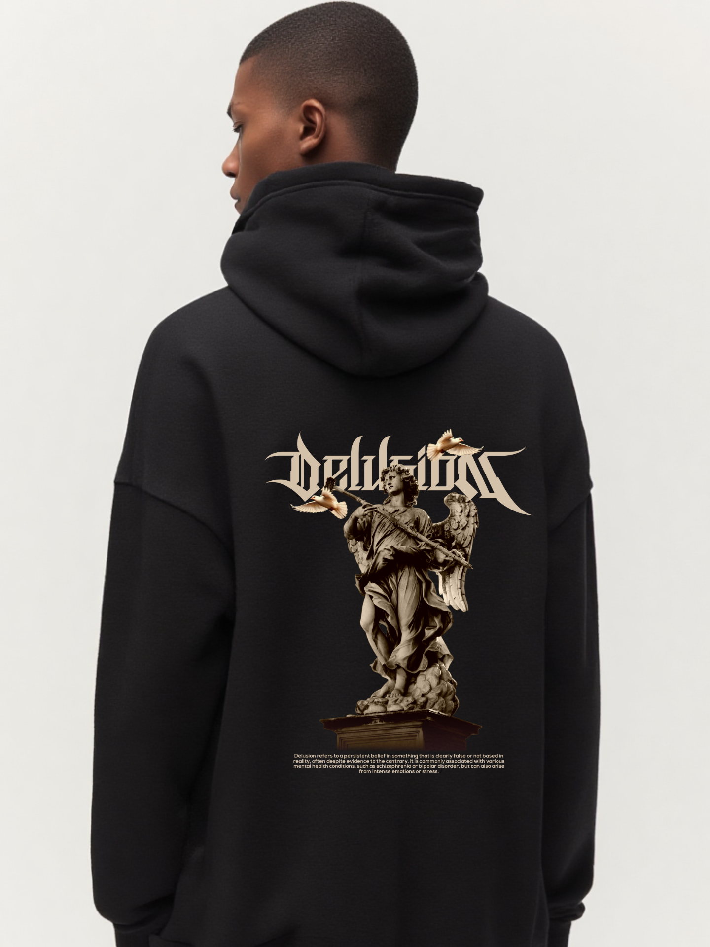 Celestial Delusion Hoodie Classic Black