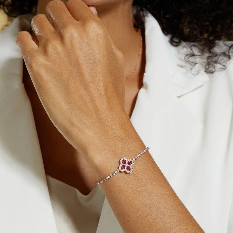 Silver Coated Elisa Bracelet