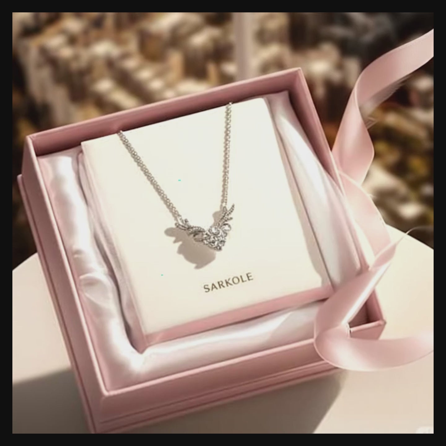 Hallmark Silver Charming Deer Pendant